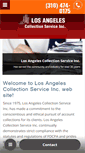 Mobile Screenshot of lacollectionservice.com